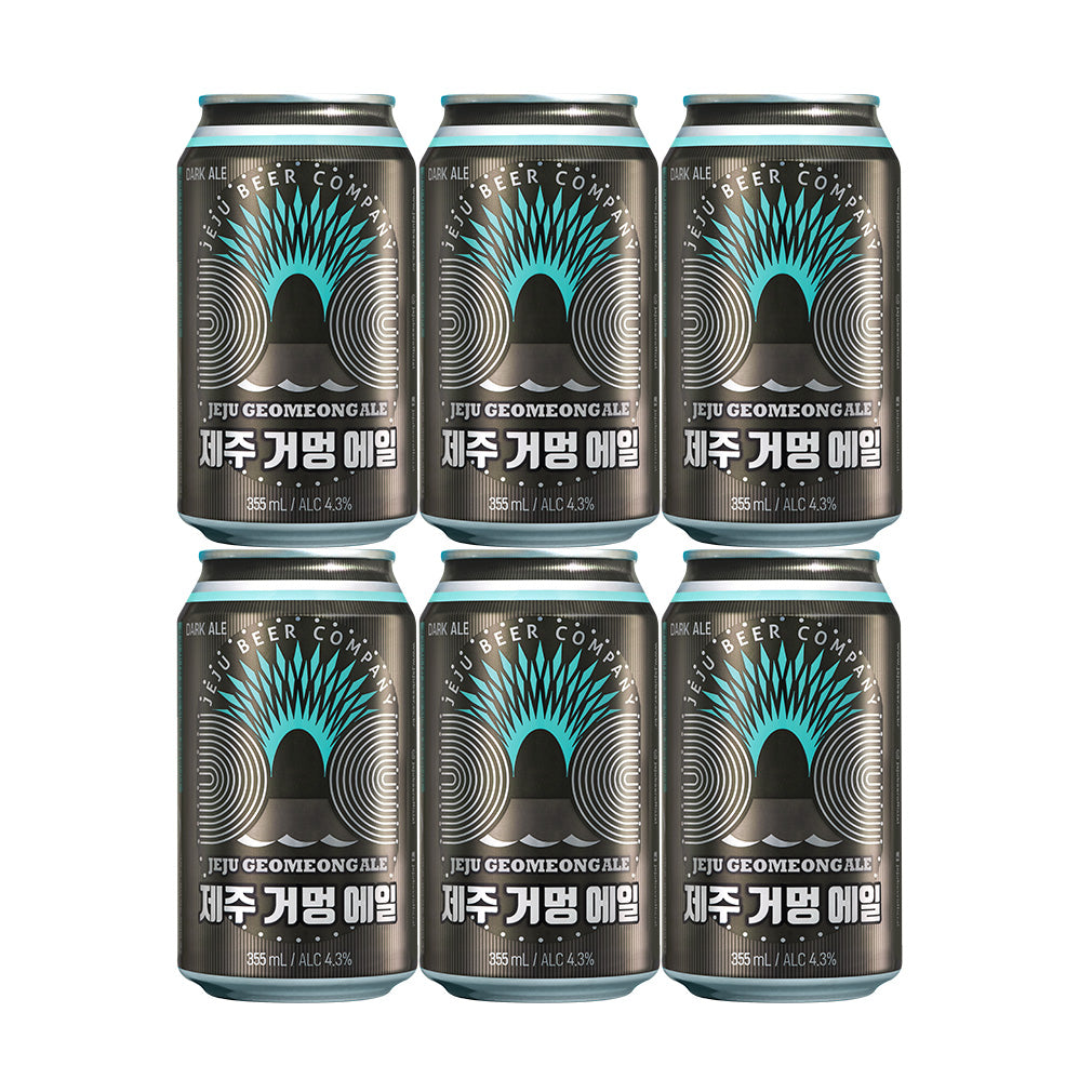 限定 韓国 JEJU BEER チェジュ コモンエール 缶 355ml 6本 輸入ビール