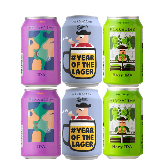 ビール デンマーク Mikkeller ミッケラー クラフトビール 缶 3種6本