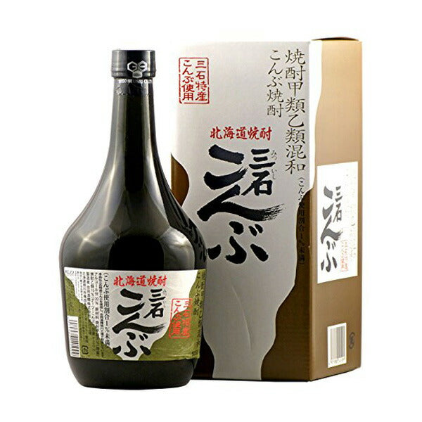 焼酎 乙 三石 こんぶ20°合同酒精 720ml 1本 ギフト 父親 誕生日