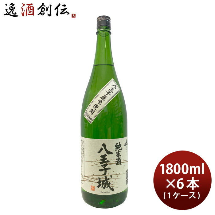 桑乃都 純米 八王子城 1800ml 1.8L 6本 1ケース 小澤酒造場 日本酒 お酒