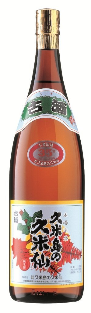 泡盛 久米島の久米仙 パック 25度 1800ml 1.8L 1本