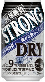 チューハイ 直球勝負 ストロングドライ 350ml 24本 1ケース 合同酒精