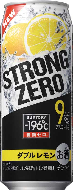 サントリー -196℃ ストロングゼロ〈ダブルレモン〉 500ml 24本 （1