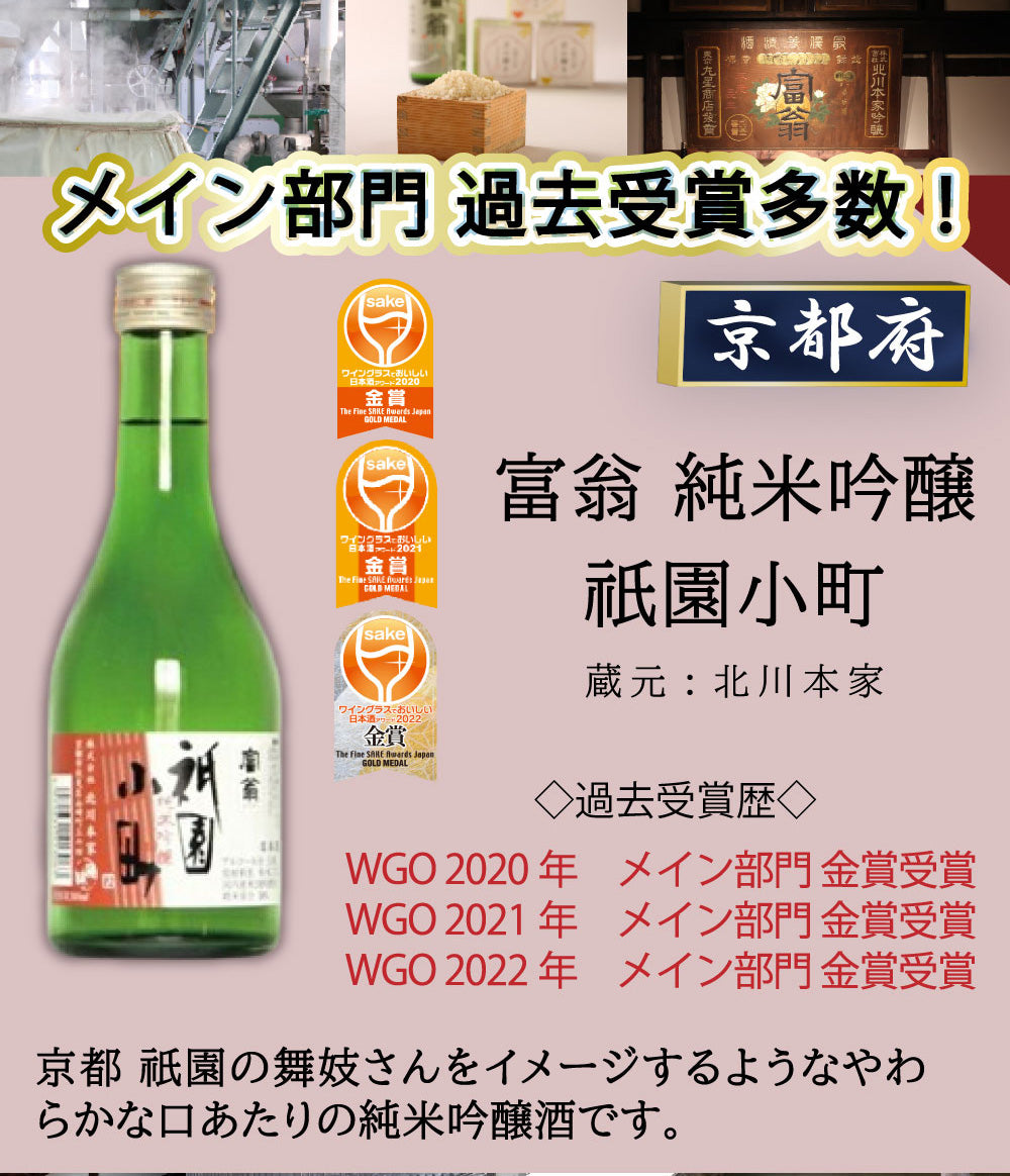 WGO受賞 大満足！ 小瓶6本飲み比べセット 日本酒 太平山 越後鶴亀