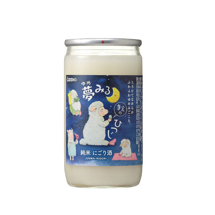 日本酒 純米にごり酒 夢みるまえのひつじ 180ml × 1ケース / 30本 大関 ギフト