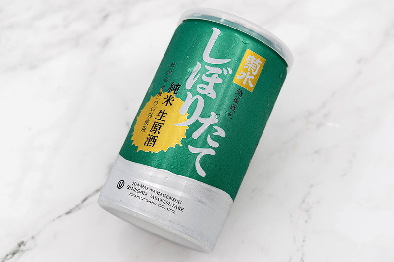 日本酒 菊水 しぼりたて純米生原酒 缶 200ml × 2ケース / 60本 菊水酒造
