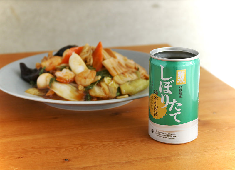 日本酒 菊水 しぼりたて純米生原酒 缶 200ml × 2ケース / 60本 菊水酒造