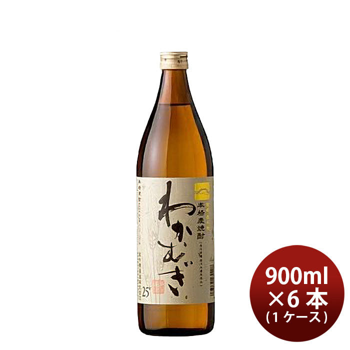 焼酎 麦焼酎 25度 高千穂 刈干 若麦 900ml × 1ケース / 6本 高千穂酒造 ギフト 父の日