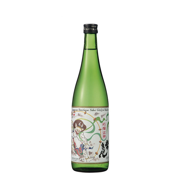 常きげん 吟醸 雷神 鹿野酒造 720ml 1本 ギフト父の日
