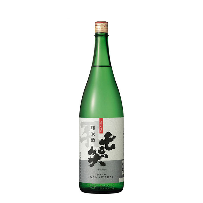 七笑 純米酒 七笑酒造 1800ml 1.8L 1本 お酒