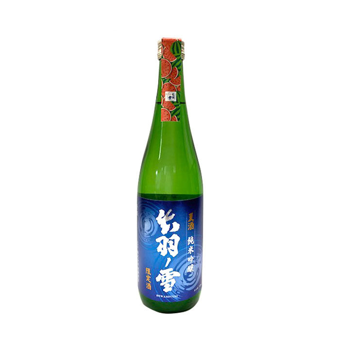 日本酒 出羽ノ雪 純米吟醸 夏酒 2024 720ml 1本 渡會本店 贈り物 清酒