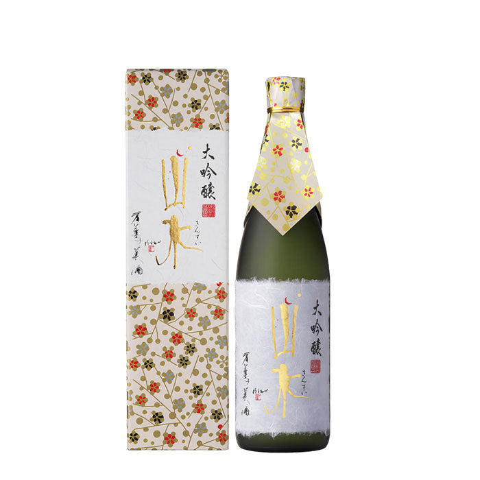 大分県 老松酒造老松 大吟醸 山水（箱入） 720ml 1本 ギフト 父親 誕生日 プレゼント