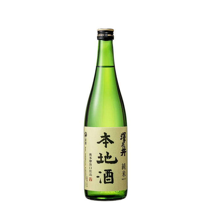 東京都 小澤酒造 澤乃井 本地酒 純米 720ml