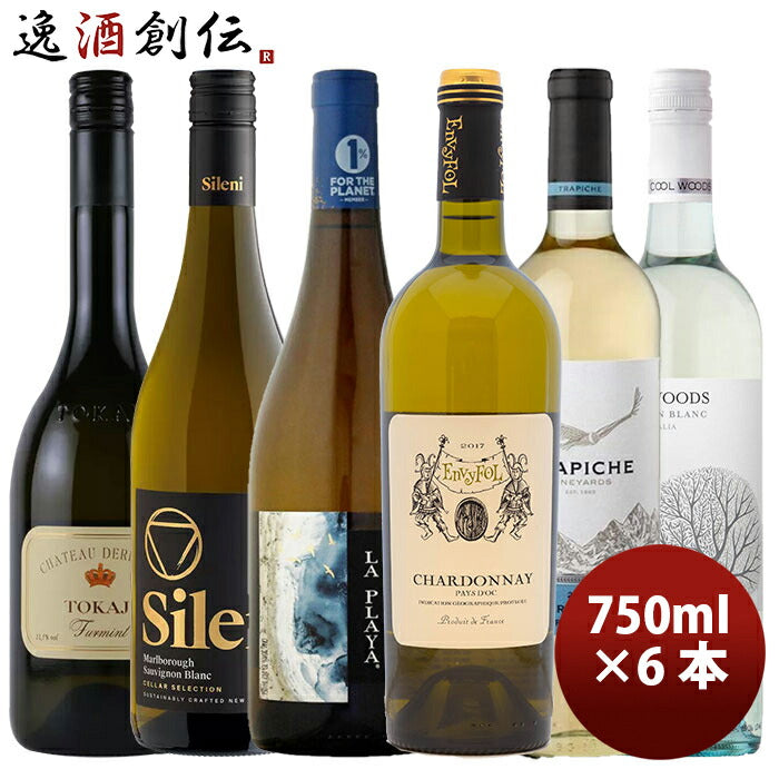 白ワイン6本詰め合わせ女性が選んだ！サクラアワード受賞酒デイリーワイン白ワイン750ml×6本セット