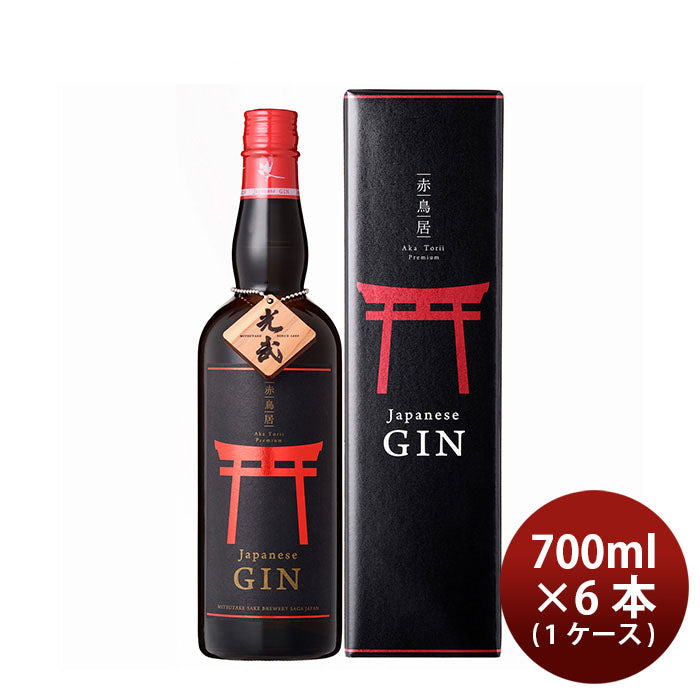 ジン 赤鳥居 プレミアム 700ml × 1ケース / 6本 光武酒造場 ギフト