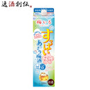 すっぱい あっさり梅酒 2L 2000ml 合同酒精 梅酒 パック