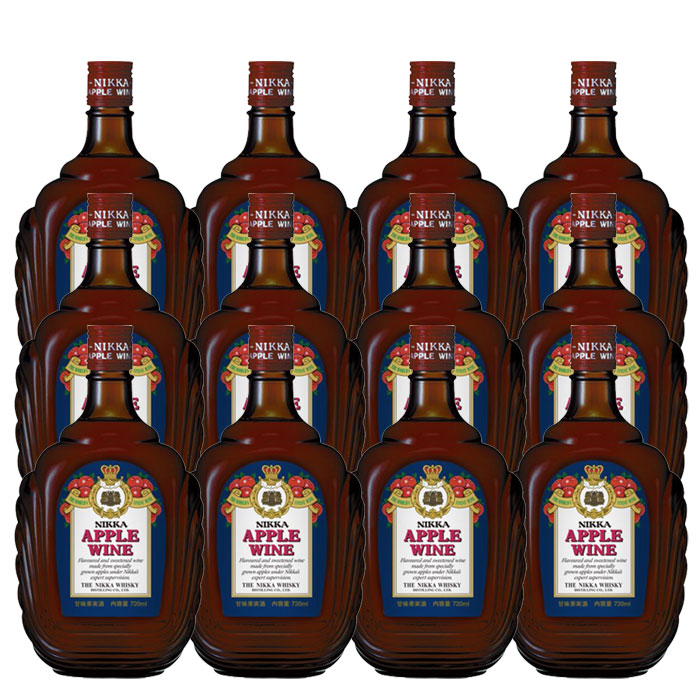 ビール ワイン ニッカ アップルワイン 720ml × 1ケース / 6本 アサヒビール 果実酒 リンゴ りんご お酒 まとめ買い ワイン 洋酒 お酒 お酒 のし・ギフト対応不可