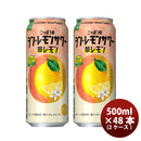 チューハイ L サッポロ ニッポンのシン・レモンサワー 華レモン 500ml x 2ケース 計48本 2/26以降順次発送致します