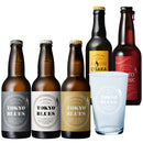 【TCF2025】ビール この街を奏でるビール 330ml × 5種 (計5本) ＆オリジナルグラス 1脚 詰め合わせセット お酒 父の日ギフト 飲み比べ TOKYO BLUES/東京ブルース お酒 クラフトビール 父親 誕生日 贈り物