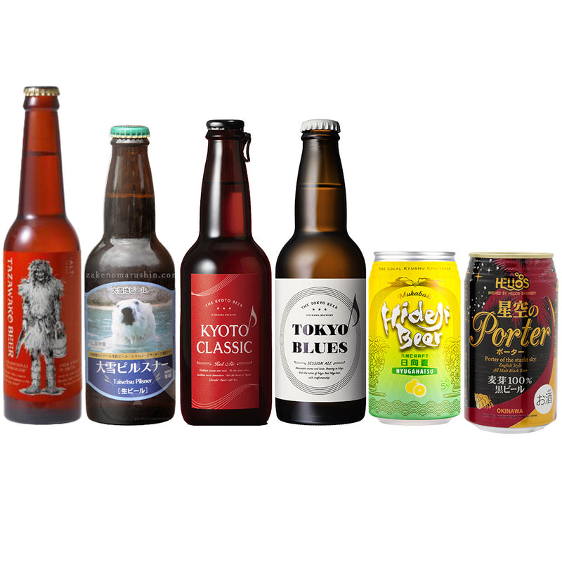 ビール 日本各地から厳選！日本を旅するクラフトビールアソート 6種 6本 飲み比べセット お酒