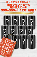 アウトレット クラフトビール 海外輸入ビール 福袋 セット 300ml ～ 350ml x 12本 訳あり 缶 ビール