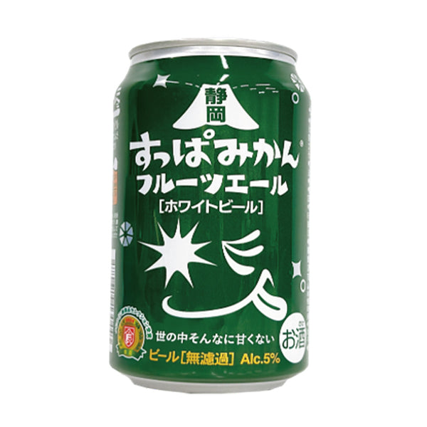 ビール 静岡すっぱみかんフルーツエール 缶 350ml × 1ケース / 24本