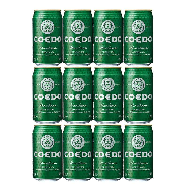 ビール COEDO コエドビール 毬花 -Marihana- 缶 350ml クラフトビール 12本 お酒