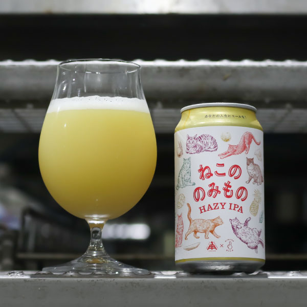 限定品 伊勢角屋麦酒 ねこののみもの ヘイジー IPA 350ml 6本 缶 クラフトビール 伊勢角 ネコ 猫 三重