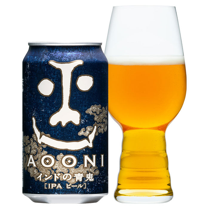 クラフトビール インドの青鬼 IPA 350ml x 12本 缶 長野県 ヤッホー