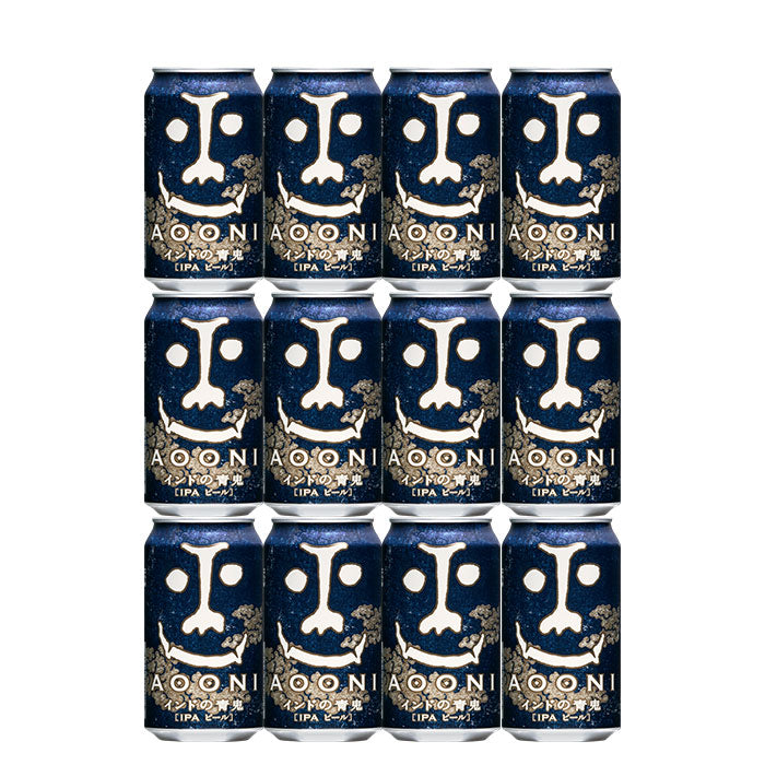クラフトビール インドの青鬼 IPA 350ml x 12本 缶 長野県 ヤッホー