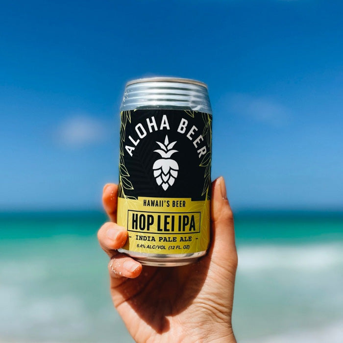 ハワイ ALOHA BEER アロハビール ホップレイIPA 缶 限定 355ml 12本 クラフトビール ウエストコーストIPA