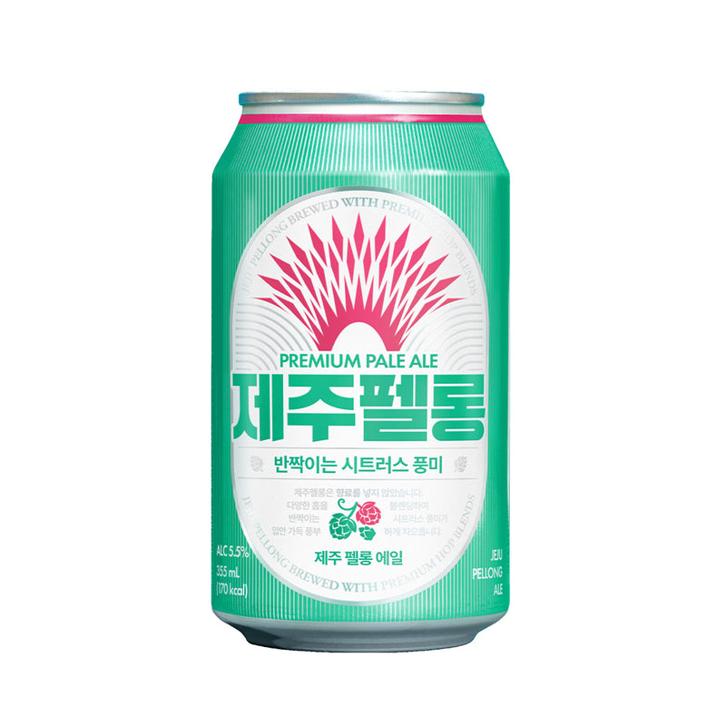 限定 韓国 JEJU BEER チェジュ ペロンエール 缶 355ml 24本 1ケース 輸入ビール 済州 ビール クラフトビール