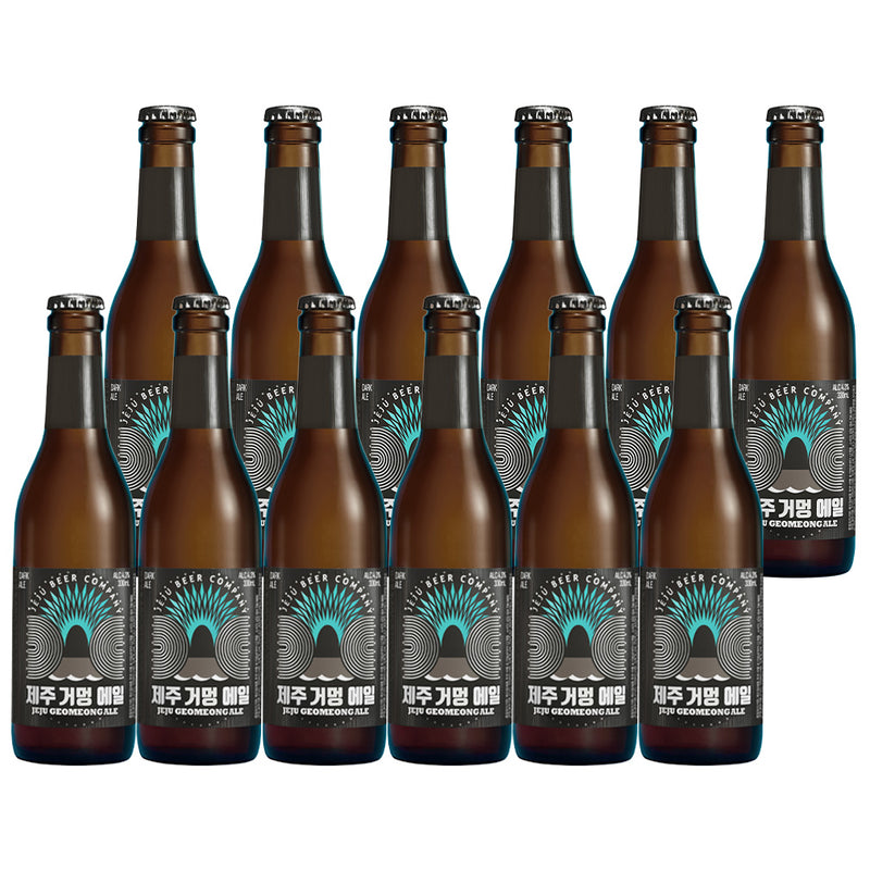 限定 韓国 JEJU BEER チェジュ コモンエール 瓶 330ml 12本 輸入ビール 済州 ビール クラフトビール