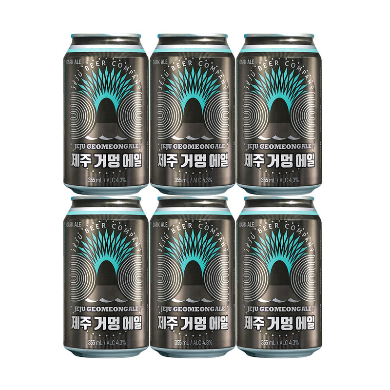 限定 韓国 JEJU BEER チェジュ コモンエール 缶 355ml 6本 輸入ビール 済州 ビール クラフトビール お試し