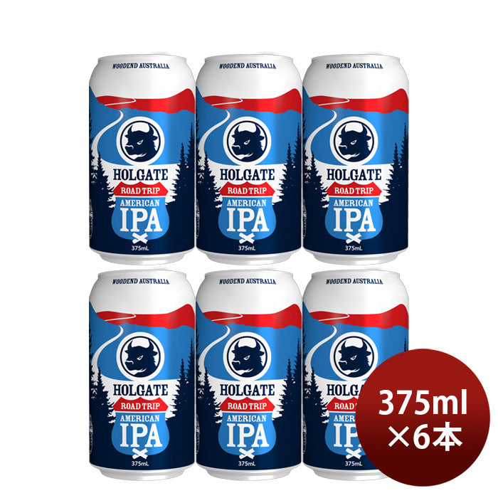 ビール オーストラリア HOLGATE ホルゲート アメリカンIPA 缶 375ml お試し 6本 クラフトビール お酒