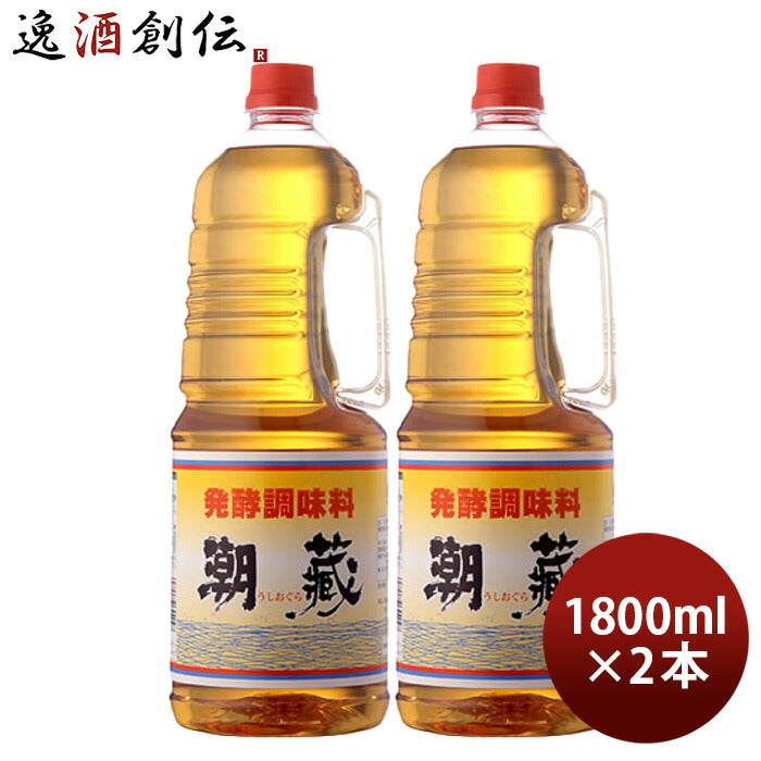 みりん潮蔵取手付ペット1800ml1.8L2本九重味淋本みりんタイプ発酵調味料九重味醂既発売