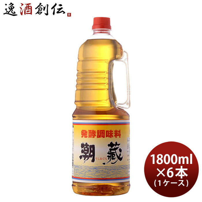 みりん潮蔵取手付ペット1800ml1.8L×1ケース/6本九重味淋本みりんタイプ発酵調味料九重味醂既発売