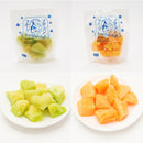 山形県産冷凍フルーツ 山形のメロン 庄内砂丘メロン青･赤セット 100g × 6袋 ギフト プレゼント 産地直送