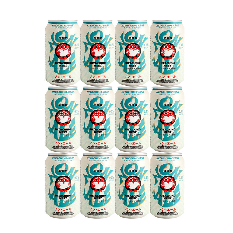 ビール 茨城県 常陸野ネスト ノン・エール クラフトビール 缶 350ml 12本