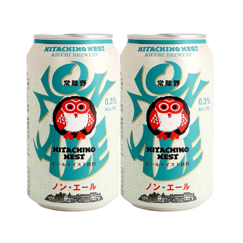 ビール 茨城県 常陸野ネスト ノン・エール クラフトビール 缶 350ml 48本(2ケース)