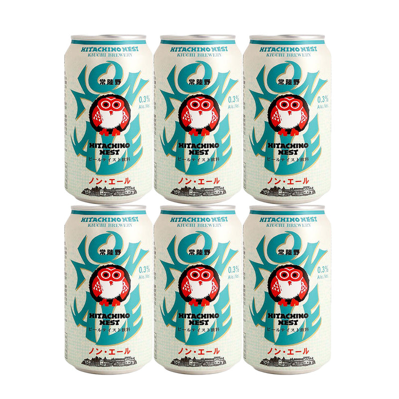ビール 茨城県 常陸野ネスト ノン・エール クラフトビール 缶 350ml 6本