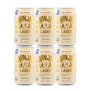 忍者ラガー ノンアルコール ビール ハラル認証 350ml 6本 ハラール認証 HALAL NINJA LAGER 日本ビール