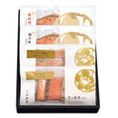 小川屋 手間なし 味くらべ STC3 新潟 焼鮭 惣菜 和食 紅鮭 魚 ハラス 化粧箱付き ギフト のし・ギフト対応不可