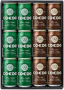 ビール コエド COEDOビール ギフトBOX入り！ 缶ビール 2種12本飲み比べセット 毬花・伽羅 クラフトビール お酒