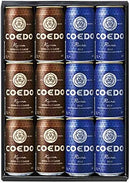 ビール コエド COEDO コエドビール ギフトBOX入り！ 缶ビール 2種12本飲み比べセット 瑠璃・伽羅 クラフトビール お酒