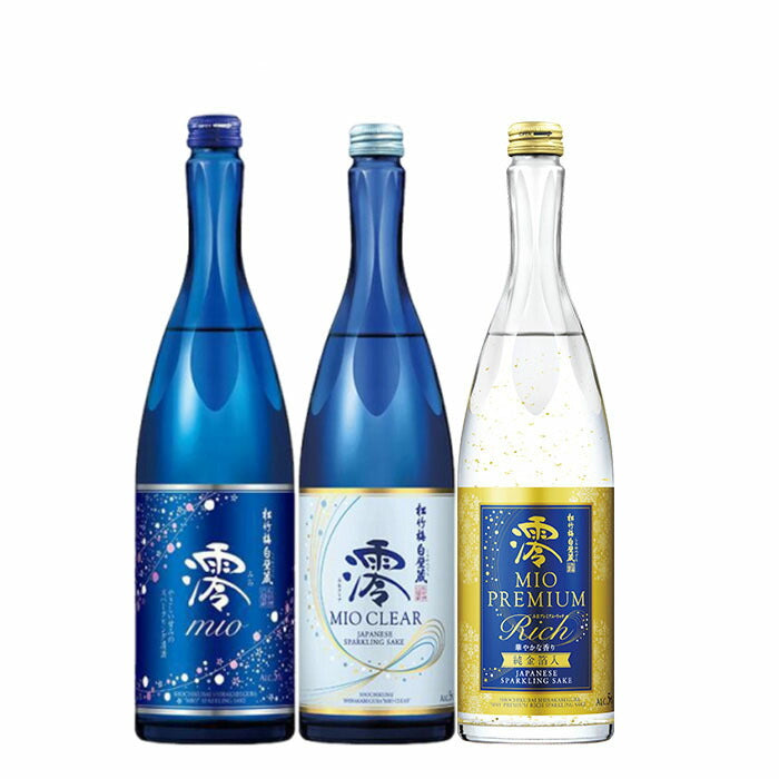 松竹梅「澪」 3商品飲み比べセット 750ml 計3本 日本酒