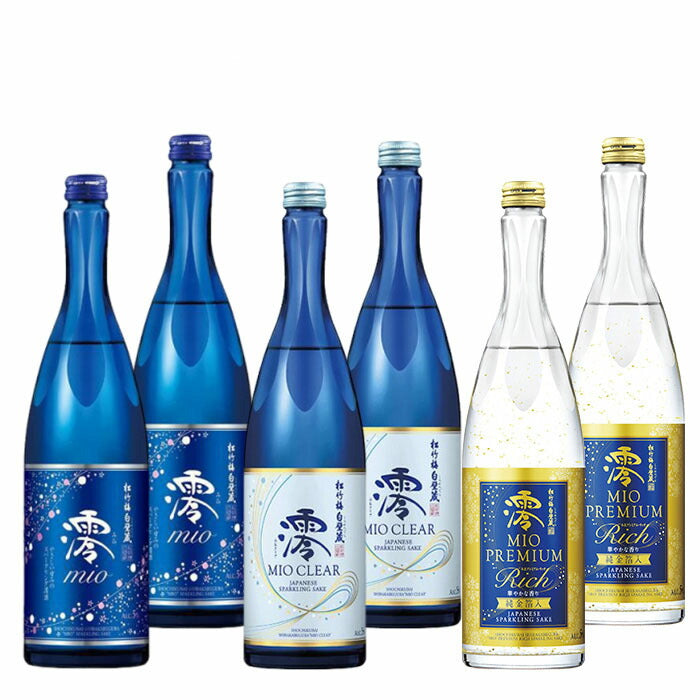 松竹梅「澪」 3商品×2本 飲み比べセット 750ml 計6本 日本酒