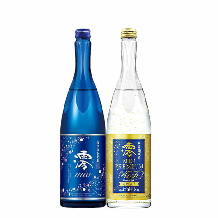 松竹梅「澪」 スパークリング＆プレミアムリッチ 750ml 計2本 日本酒 お酒