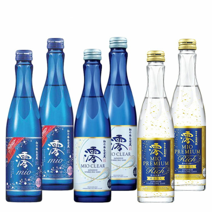 松竹梅「澪」 3商品×2本小瓶飲み比べセット 300ml 計6本 日本酒