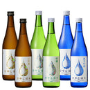 日本酒 WGO2025 KONISHI ひやしぼり小瓶 各2本 6本 飲み比べ セット 720ml ギフト 小西酒造 お酒